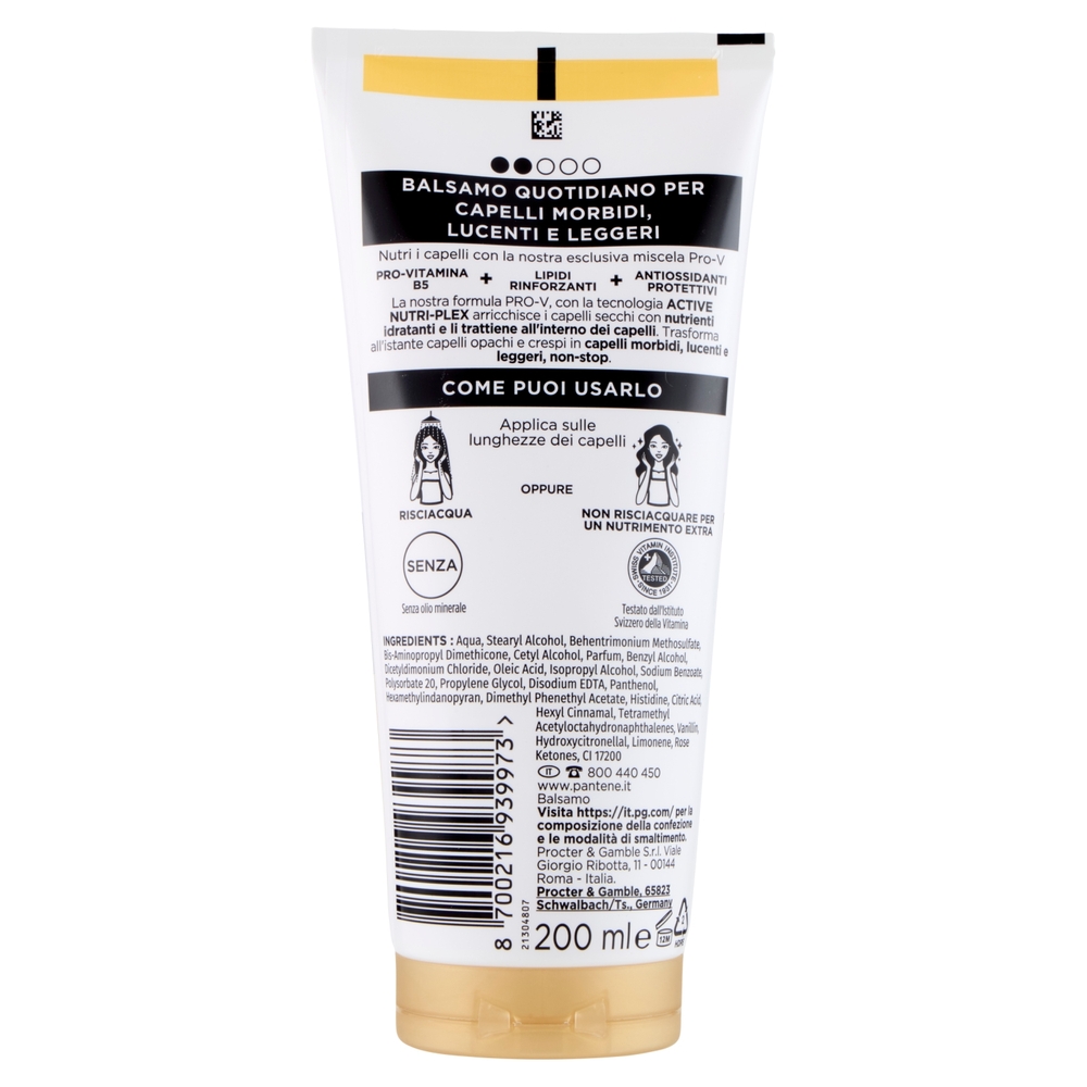 Pantene Pro-V Hydra Recharge Balsamo Active Nutri-Plex 200 ml